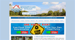 Desktop Screenshot of mississippifloodinsurance.org